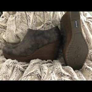 Dr Scholls Wedge Booties